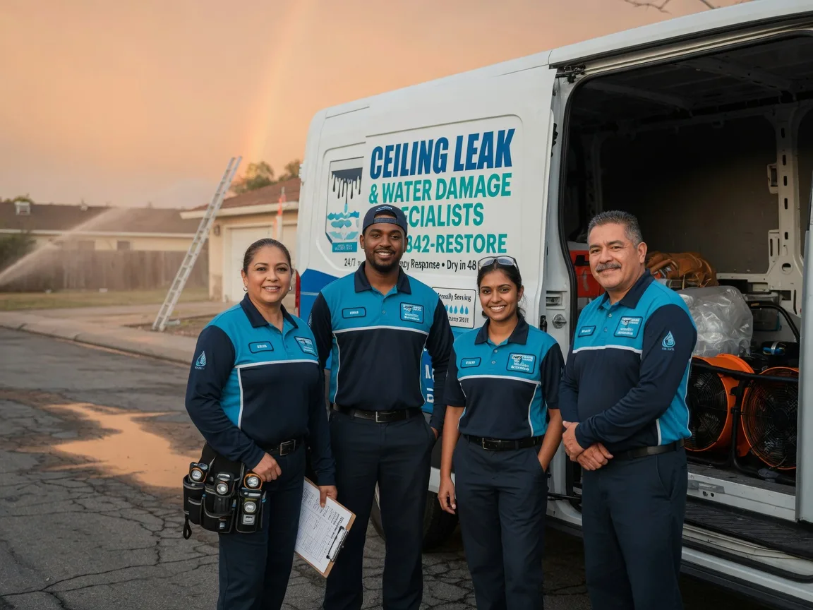 Ceiling Leak Cleanup company in Houston, PA